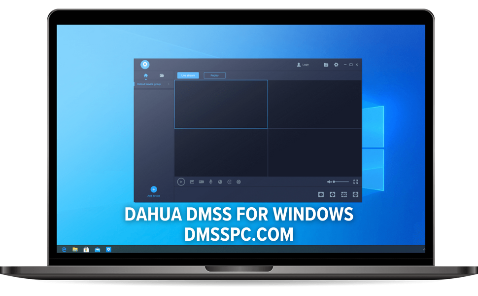 Dahua DMSS app for Windows PCs